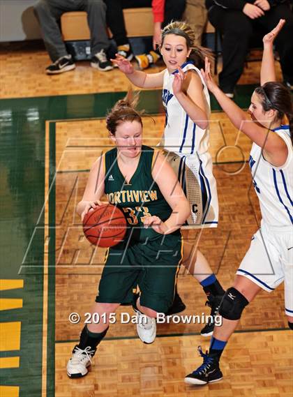 Thumbnail 3 in Northview Academy vs Cosby  (TSSAA D2A Finals) photogallery.