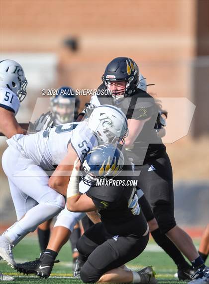 Thumbnail 3 in Palmer Ridge vs. Pine Creek (CHSAA 4A 1st Round Playoff) photogallery.
