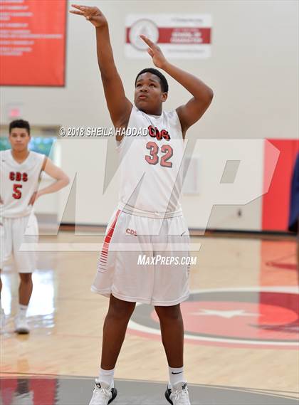 Thumbnail 2 in Durant vs. Carrollwood Day (Prep Hoop Sun Bash) photogallery.