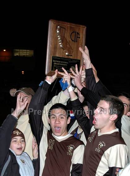 Thumbnail 3 in St. Francis vs. Cathedral (CIF D2 SoCal Regional Final) photogallery.