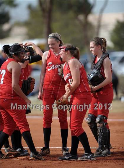 Thumbnail 2 in Sandy Valley @ Mountain View Christian (Spring Slam Tournament) photogallery.