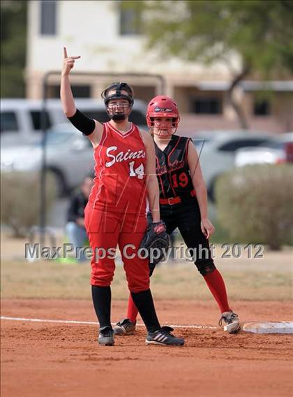 Thumbnail 2 in Sandy Valley @ Mountain View Christian (Spring Slam Tournament) photogallery.