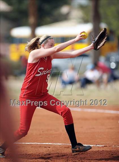 Thumbnail 3 in Sandy Valley @ Mountain View Christian (Spring Slam Tournament) photogallery.