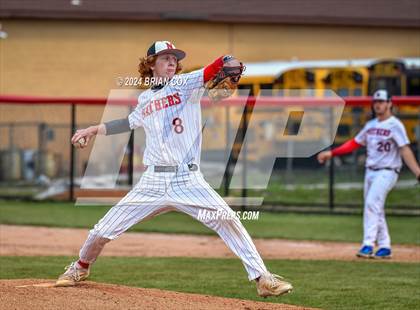 Thumbnail 3 in Izard County vs Norfork (4th Annual Forrest Wood - Wood Bat Classic) photogallery.