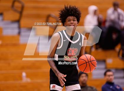 Thumbnail 3 in Carmel Christian vs. Southern California Academy (Holiday Hoopsgiving) photogallery.