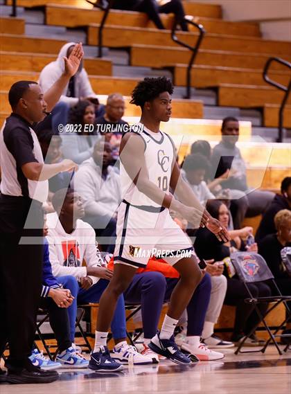 Thumbnail 3 in Carmel Christian vs. Southern California Academy (Holiday Hoopsgiving) photogallery.