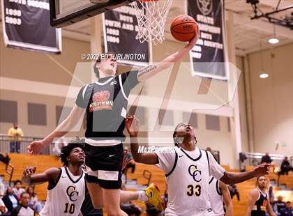 Thumbnail 3 in Carmel Christian vs. Southern California Academy (Holiday Hoopsgiving) photogallery.