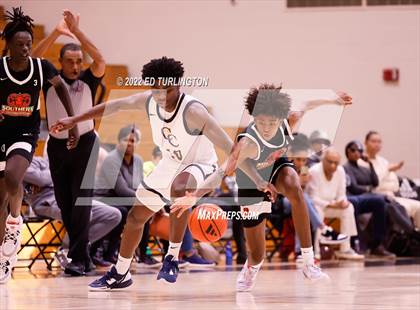 Thumbnail 3 in Carmel Christian vs. Southern California Academy (Holiday Hoopsgiving) photogallery.