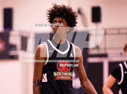 Thumbnail 2 in Carmel Christian vs. Southern California Academy (Holiday Hoopsgiving) photogallery.