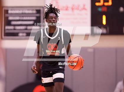 Thumbnail 3 in Carmel Christian vs. Southern California Academy (Holiday Hoopsgiving) photogallery.