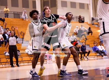 Thumbnail 3 in Carmel Christian vs. Southern California Academy (Holiday Hoopsgiving) photogallery.
