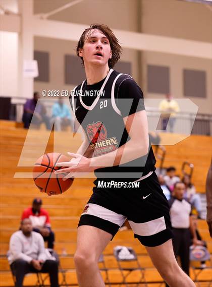 Thumbnail 1 in Carmel Christian vs. Southern California Academy (Holiday Hoopsgiving) photogallery.