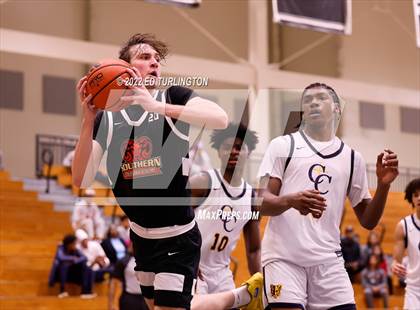 Thumbnail 3 in Carmel Christian vs. Southern California Academy (Holiday Hoopsgiving) photogallery.