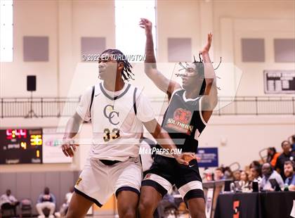 Thumbnail 1 in Carmel Christian vs. Southern California Academy (Holiday Hoopsgiving) photogallery.
