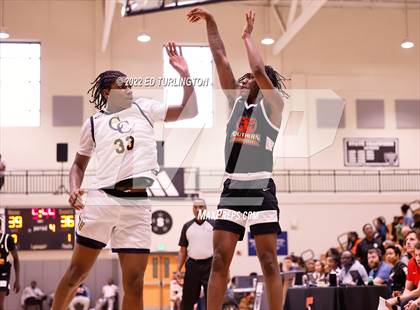 Thumbnail 3 in Carmel Christian vs. Southern California Academy (Holiday Hoopsgiving) photogallery.