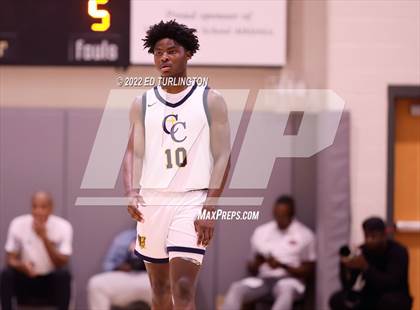 Thumbnail 1 in Carmel Christian vs. Southern California Academy (Holiday Hoopsgiving) photogallery.