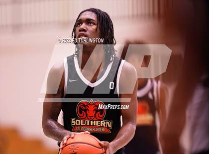 Thumbnail 3 in Carmel Christian vs. Southern California Academy (Holiday Hoopsgiving) photogallery.