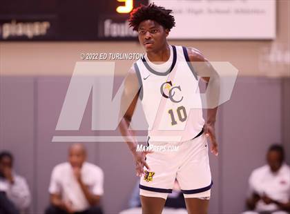 Thumbnail 2 in Carmel Christian vs. Southern California Academy (Holiday Hoopsgiving) photogallery.