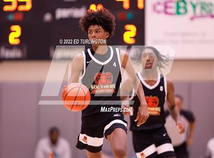 Thumbnail 3 in Carmel Christian vs. Southern California Academy (Holiday Hoopsgiving) photogallery.