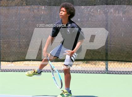 Thumbnail 1 in Bay Valley Athletic League Tennis Championship photogallery.