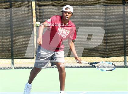 Thumbnail 3 in Bay Valley Athletic League Tennis Championship photogallery.