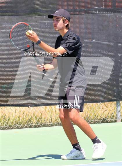 Thumbnail 2 in Bay Valley Athletic League Tennis Championship photogallery.