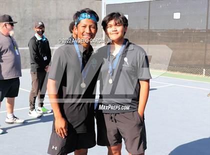 Thumbnail 3 in Bay Valley Athletic League Tennis Championship photogallery.