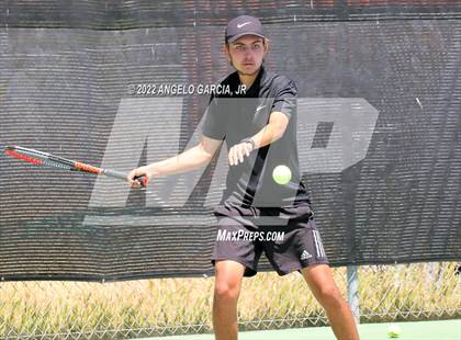 Thumbnail 3 in Bay Valley Athletic League Tennis Championship photogallery.