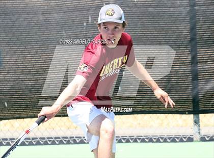 Thumbnail 2 in Bay Valley Athletic League Tennis Championship photogallery.