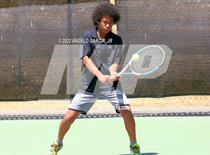 Thumbnail 3 in Bay Valley Athletic League Tennis Championship photogallery.