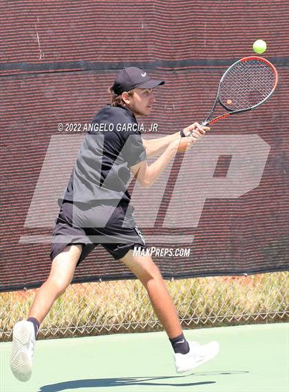 Thumbnail 2 in Bay Valley Athletic League Tennis Championship photogallery.