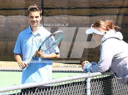 Thumbnail 1 in Bay Valley Athletic League Tennis Championship photogallery.