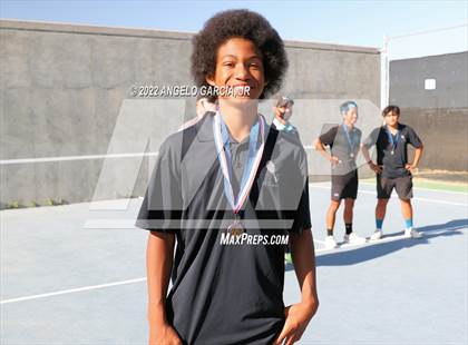 Thumbnail 3 in Bay Valley Athletic League Tennis Championship photogallery.