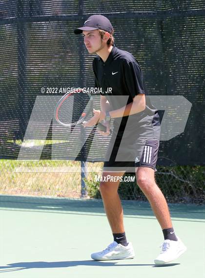 Thumbnail 3 in Bay Valley Athletic League Tennis Championship photogallery.