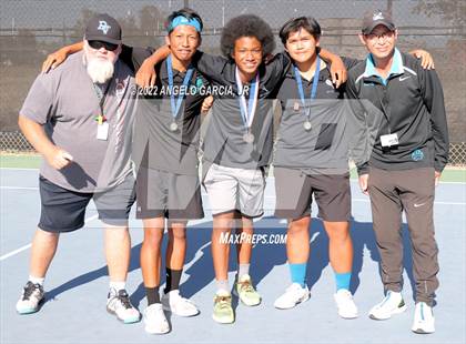 Thumbnail 1 in Bay Valley Athletic League Tennis Championship photogallery.