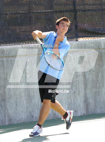 Thumbnail 1 in Bay Valley Athletic League Tennis Championship photogallery.