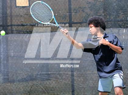 Thumbnail 2 in Bay Valley Athletic League Tennis Championship photogallery.