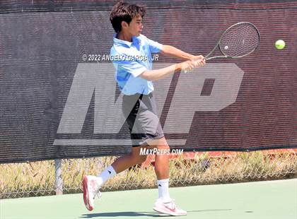 Thumbnail 2 in Bay Valley Athletic League Tennis Championship photogallery.