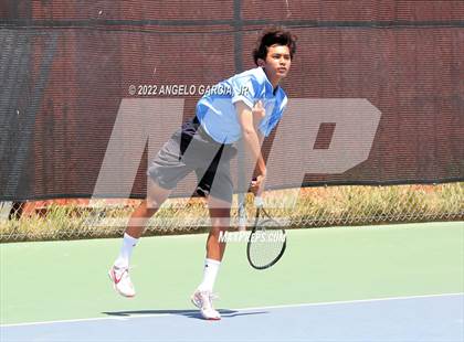 Thumbnail 2 in Bay Valley Athletic League Tennis Championship photogallery.