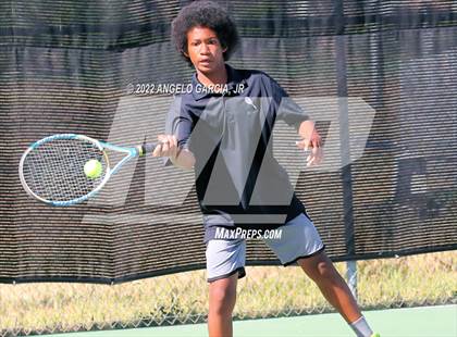 Thumbnail 2 in Bay Valley Athletic League Tennis Championship photogallery.