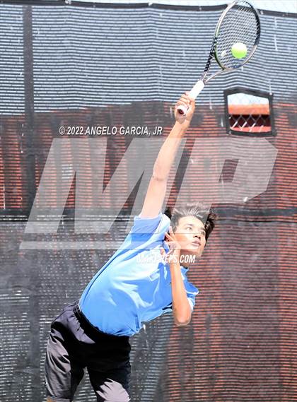 Thumbnail 1 in Bay Valley Athletic League Tennis Championship photogallery.