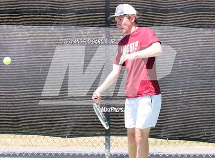 Thumbnail 3 in Bay Valley Athletic League Tennis Championship photogallery.