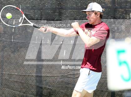 Thumbnail 3 in Bay Valley Athletic League Tennis Championship photogallery.