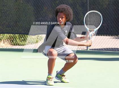 Thumbnail 3 in Bay Valley Athletic League Tennis Championship photogallery.