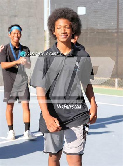 Thumbnail 1 in Bay Valley Athletic League Tennis Championship photogallery.