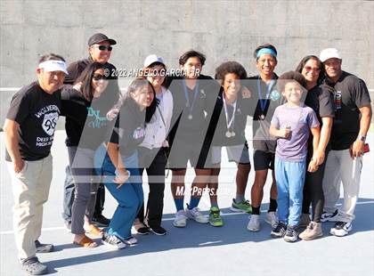 Thumbnail 2 in Bay Valley Athletic League Tennis Championship photogallery.