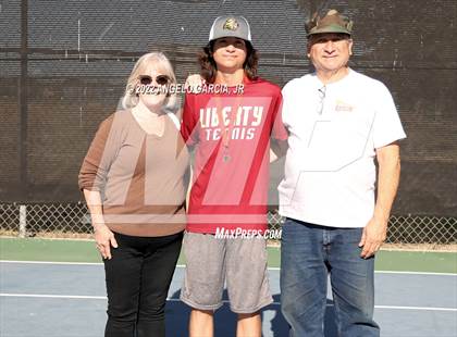 Thumbnail 2 in Bay Valley Athletic League Tennis Championship photogallery.