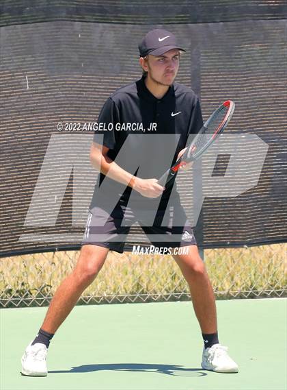 Thumbnail 3 in Bay Valley Athletic League Tennis Championship photogallery.
