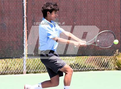 Thumbnail 1 in Bay Valley Athletic League Tennis Championship photogallery.