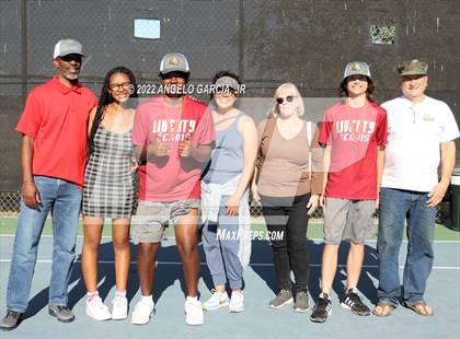 Thumbnail 1 in Bay Valley Athletic League Tennis Championship photogallery.